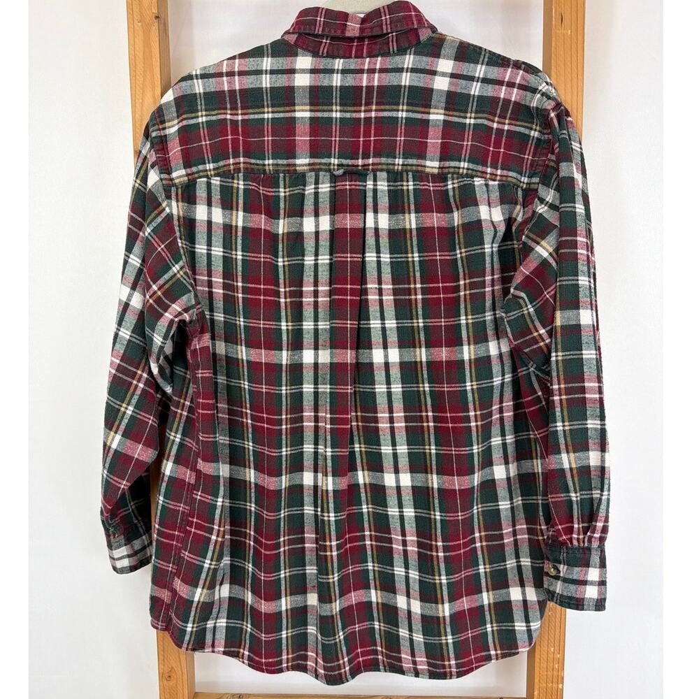 G.H. Bass & Co Wilton Flannel Multicolored Button Up Shirt Size M - Picture 4 of 6